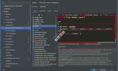 IDEA设置注释模板